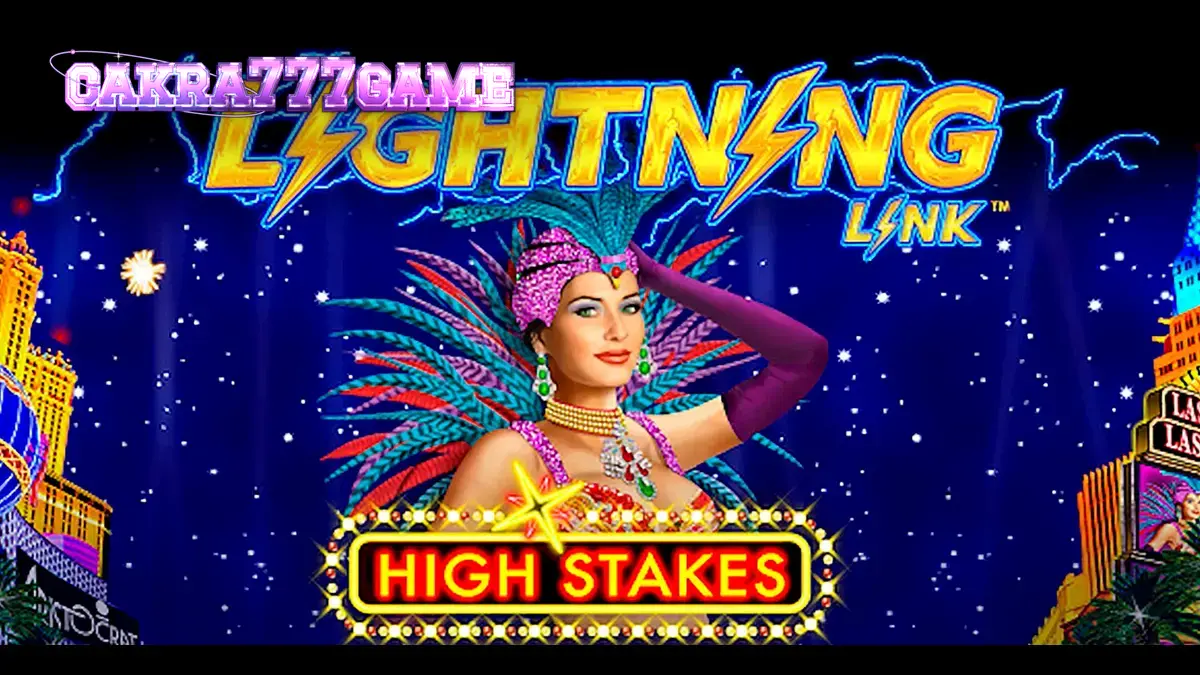 Tampilan visual permainan slot Lightning Link High Stakes di perangkat digital